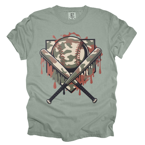 YOUTH Camo Drip Comfort Color & Gildan- Different Color Options