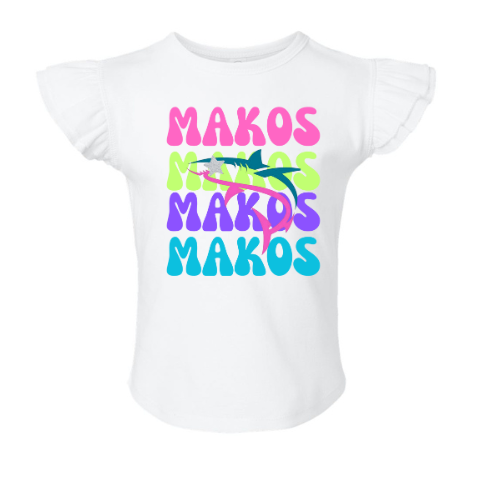 Preppy Makos Toddler Flutter Sleeve
