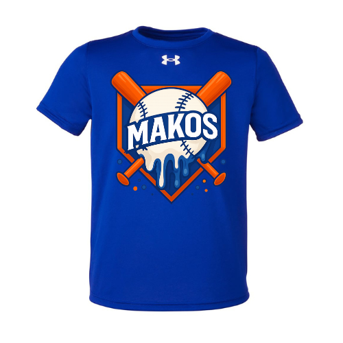 (Youth)Makos Baseball Drip - UA