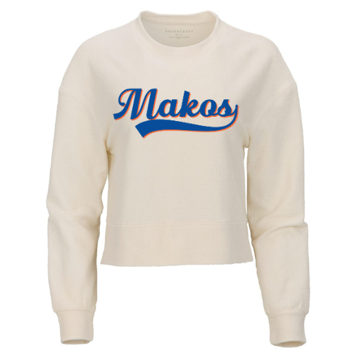 Vintage Makos- Boxy Cropped Long Sleeve
