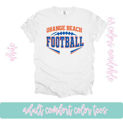 Orange Beach Football-Comfort Color