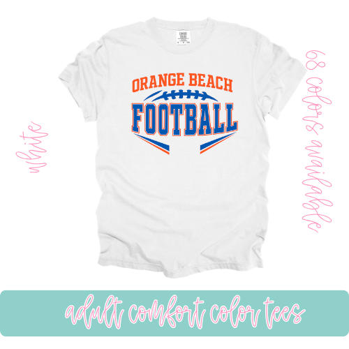 Orange Beach Football-Comfort Color