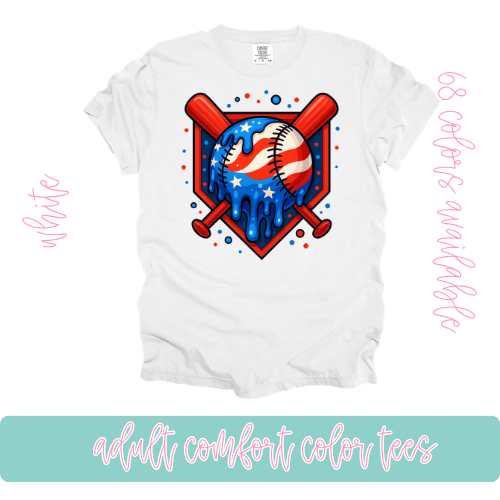 USA Baseball Drip-Comfort Color