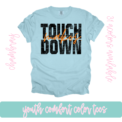 Touchdown Makos- Comfort Color-Youth