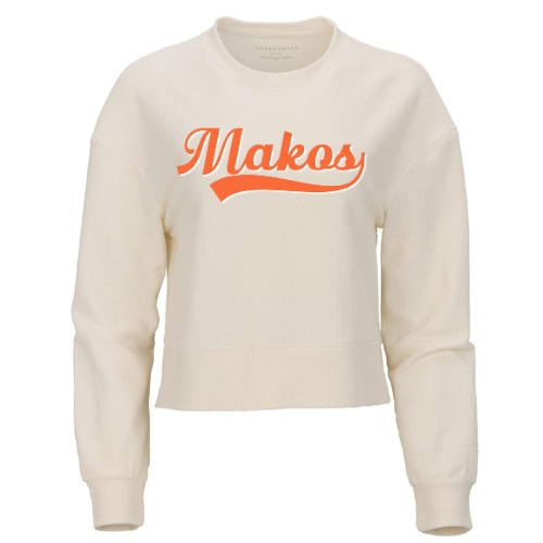 Vintage Makos- Boxy Cropped Long Sleeve