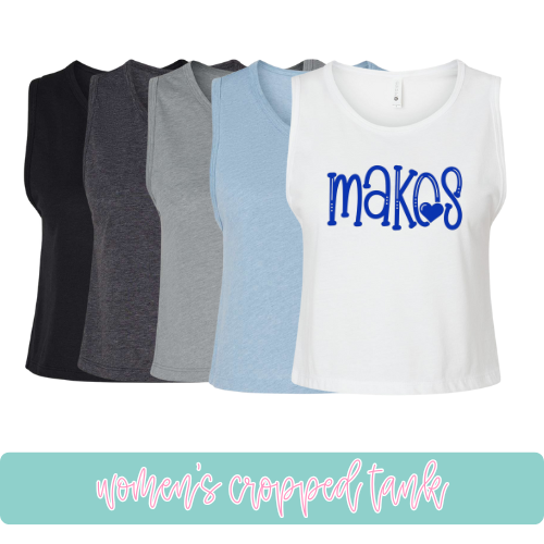 Royal Girly Makos-Cropped Tank