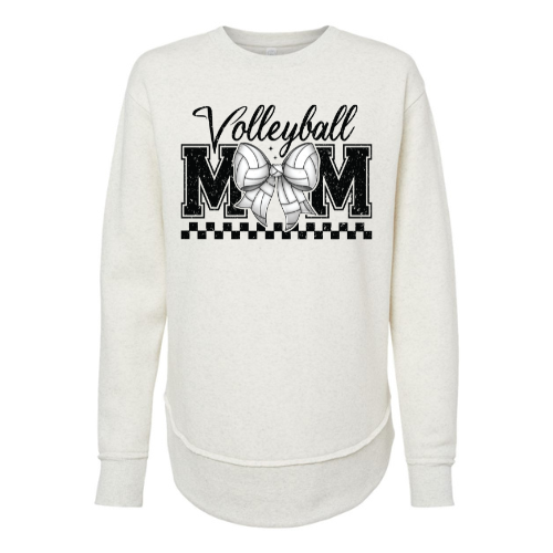 Volleyball Mom Oversized Sweatshirt