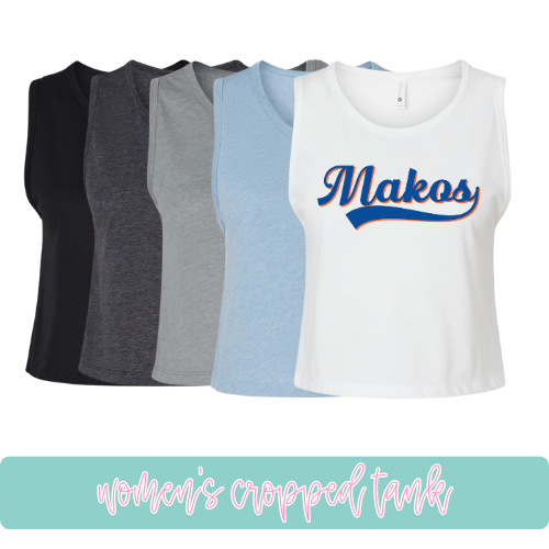 Vintage Makos- Cropped Tank