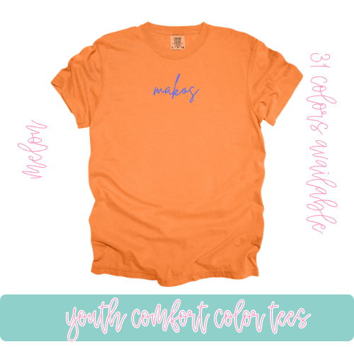 Royal Simple Makos Comfort Color-Youth