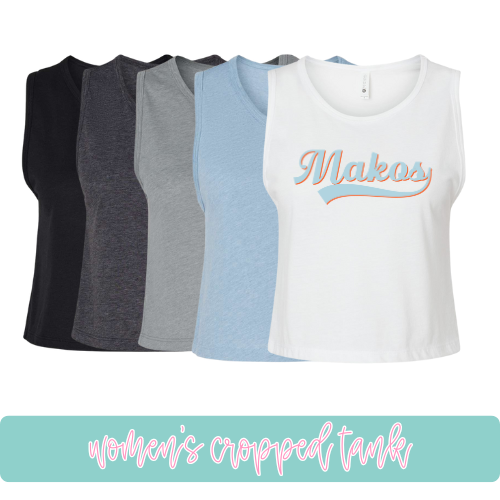 Vintage Makos- Cropped Tank