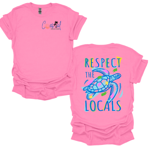 Coastal Threads- Respect the Locals Sea Turtles