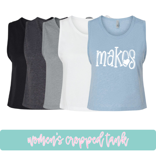 Girly Makos- Cropped Tank