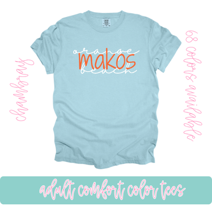 Orange Beach Makos- Comfort Color