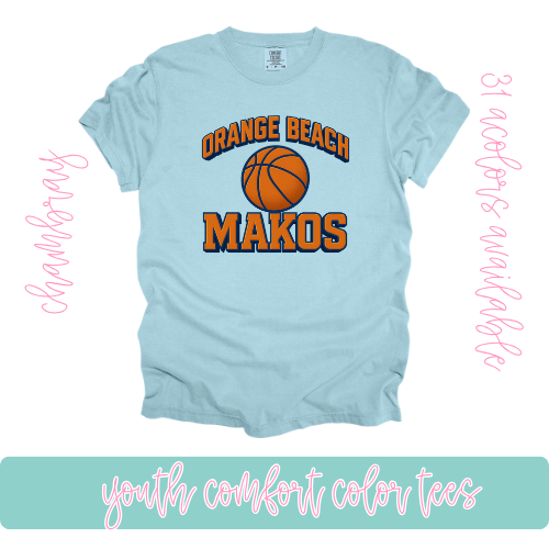 OB Makos Basketball Comfort Color-Youth