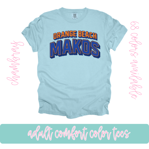 Orange Beach Makos- Comfort Color