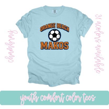 Makos Soccer- Comfort Color-Youth