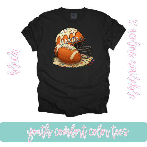 Makos Football Drip Comfort Color-Youth