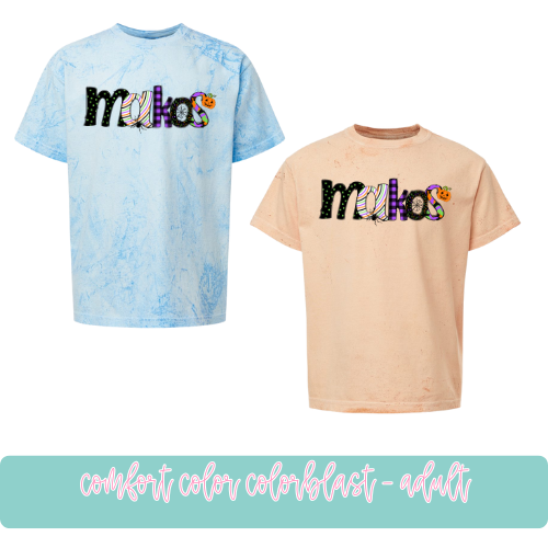 Makos Halloween - Colorblast Comfort Colors Adult