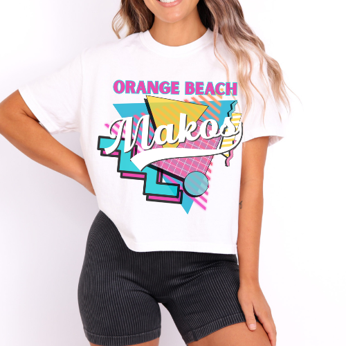 Makos 90's Vibe- Boxy Tee