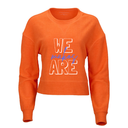 We Are Makos- Boxy Cropped Long Sleeve