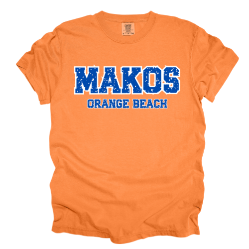 Varsity Makos  Comfort Color & Gildan - Different Color Options
