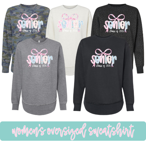 Senior 2026 Oversized Sweatshirt