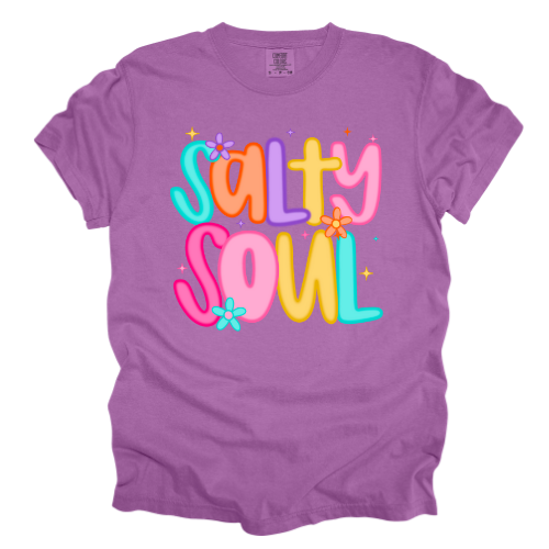 Salty Soul Comfort Color & Gildan - Different Color Options