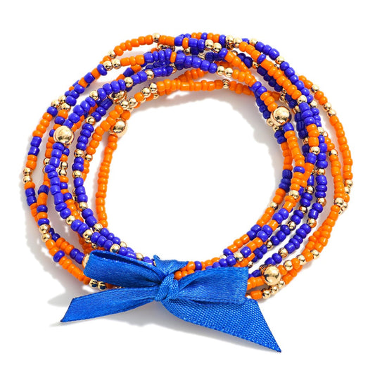 Bow Stacked Bracelets