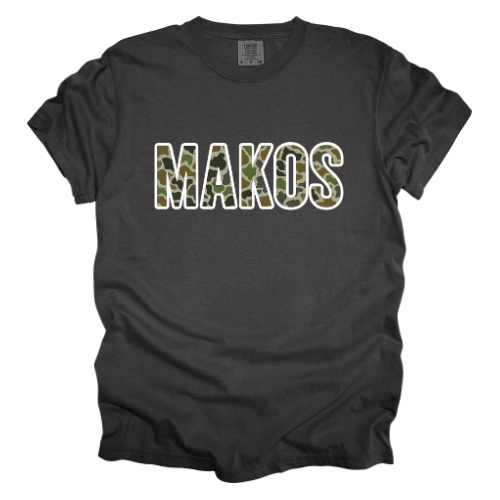 Camo Makos Comfort Color & Gildan - Different Color Options