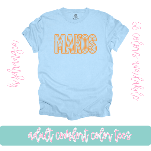 Preppy Makos- Comfort Color
