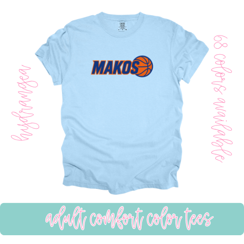 Mako Basketball-Comfort Color