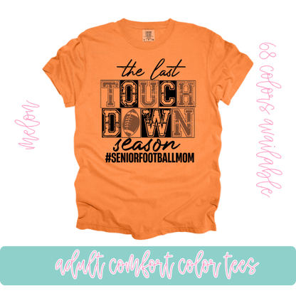 Senior Football Mom Comfort Color