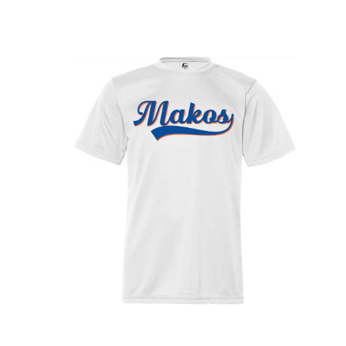 Vintage Mako/ White/Royal  (Youth & Adult Dri Fit)