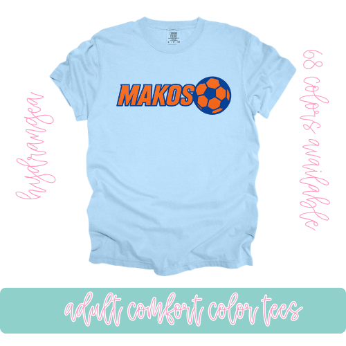 Makos Soccer-Comfort Color