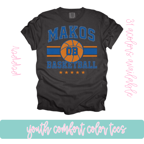 OB Makos Basketball Comfort Color-Youth