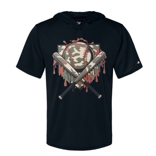 Camo Drip- Adult Hooded Dri Fit (Different Color Options)