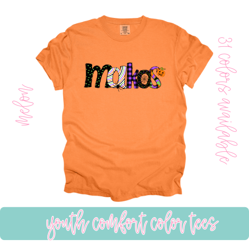 Makos Halloween- Comfort Color-Youth