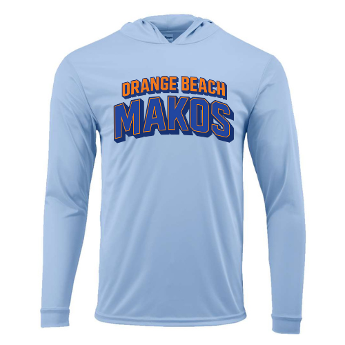 Makos- Hooded Long Sleeve- Youth & Adult- Different Color Options