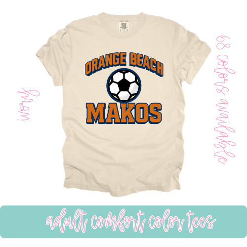 Makos Soccer-Comfort Color