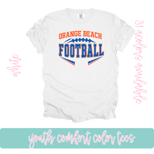 OB Makos Football- Comfort Color-Youth