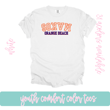 Upside Down Makos Comfort Color-Youth