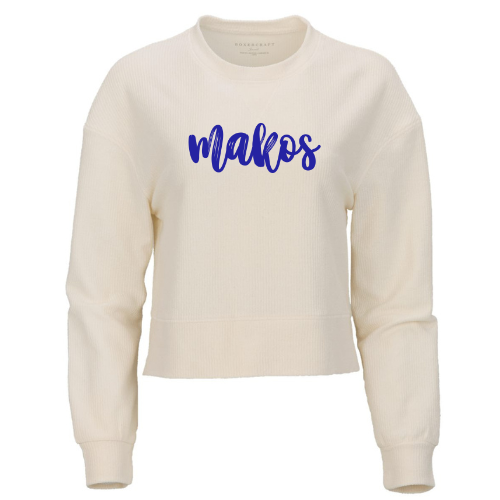Makos- Boxy Cropped Long Sleeve