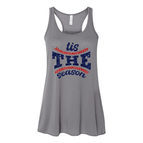 Tis the Season Flowy Racerback Tank (Different Color Options)
