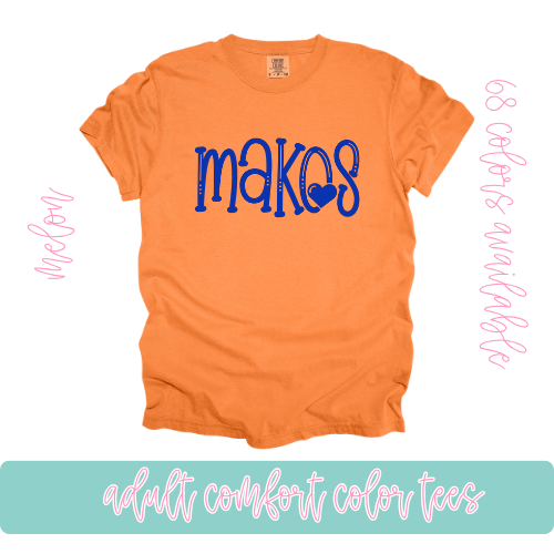 Royal Girly Makos- Comfort Color