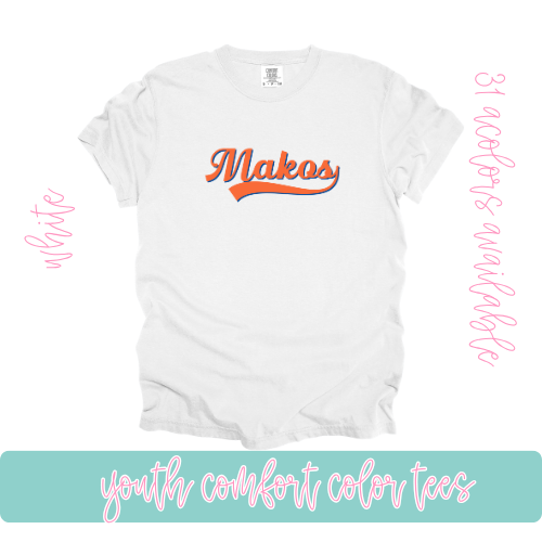 Vintage Makos Comfort Color-Youth