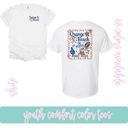 OB Makos Football Pride- Comfort Color-Youth