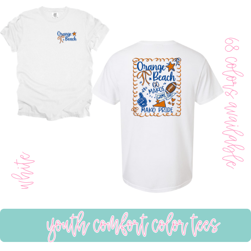 OB Makos Football Pride- Comfort Color-Youth