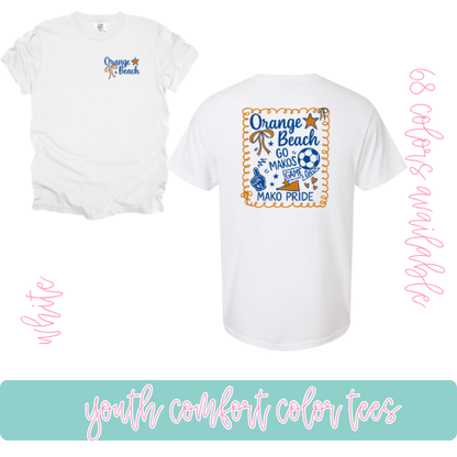 Makos Soccer Pride- Comfort Color-Youth