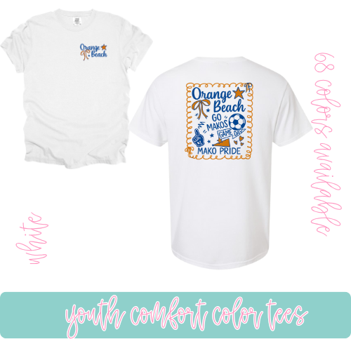 Makos Soccer Pride- Comfort Color-Youth