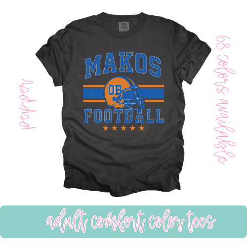 Makos Football-Comfort Color